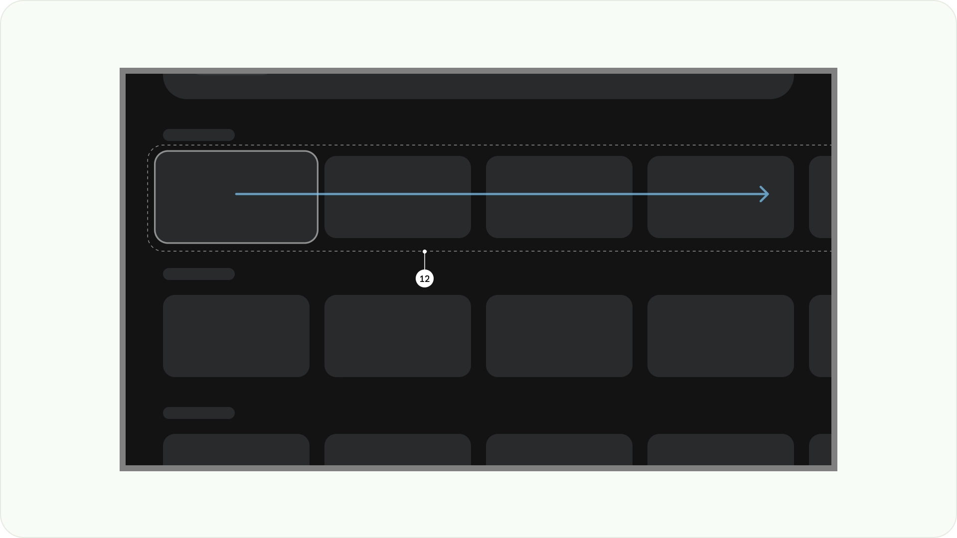 Horizontal Stack Layout