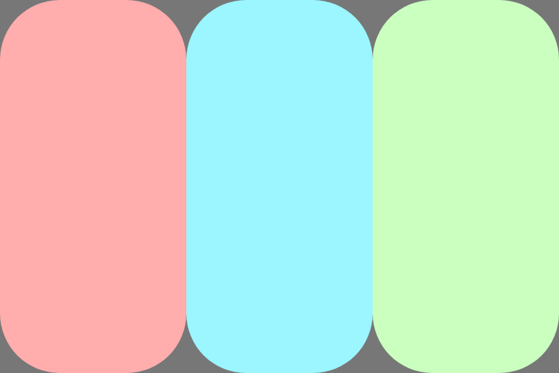 Items stretched to fill the cross axis.