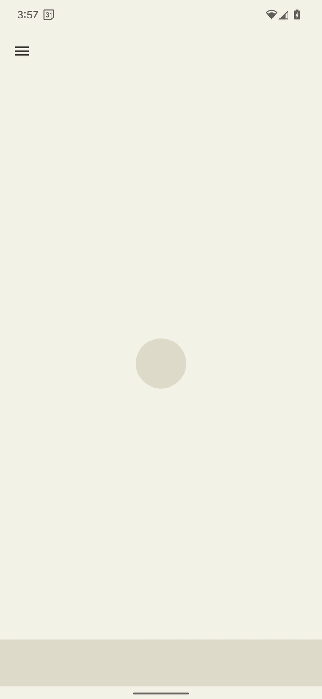 Animación de una pelota que se deja caer y rebota en la parte inferior de la pantalla