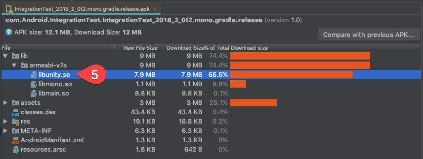 啟動 APK 分析工具