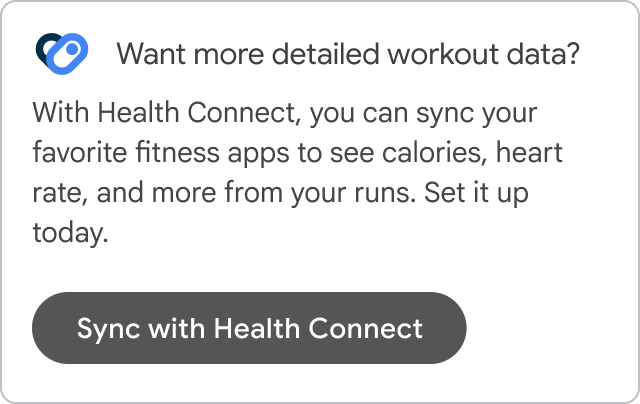 ซิงค์กับ Health Connect