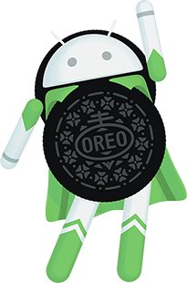 Android Oreo का लोगो