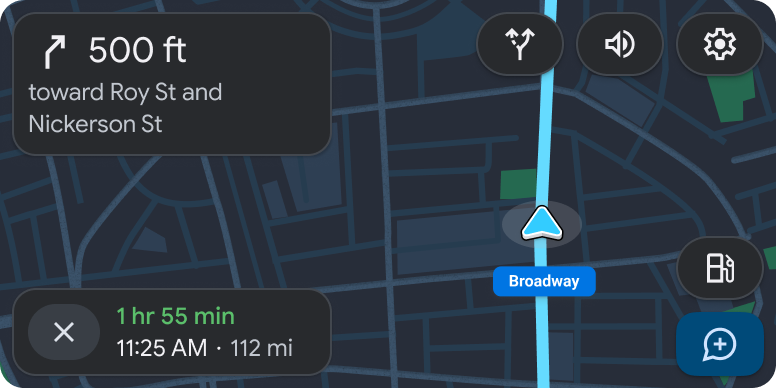 Nueva app de navegación con instrucciones de ruta