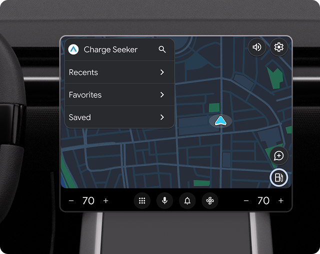 Tira de acciones con dos botones