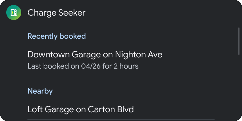 Mẫu danh sách có danh sách địa điểm