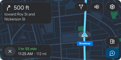Navigation template, no interaction