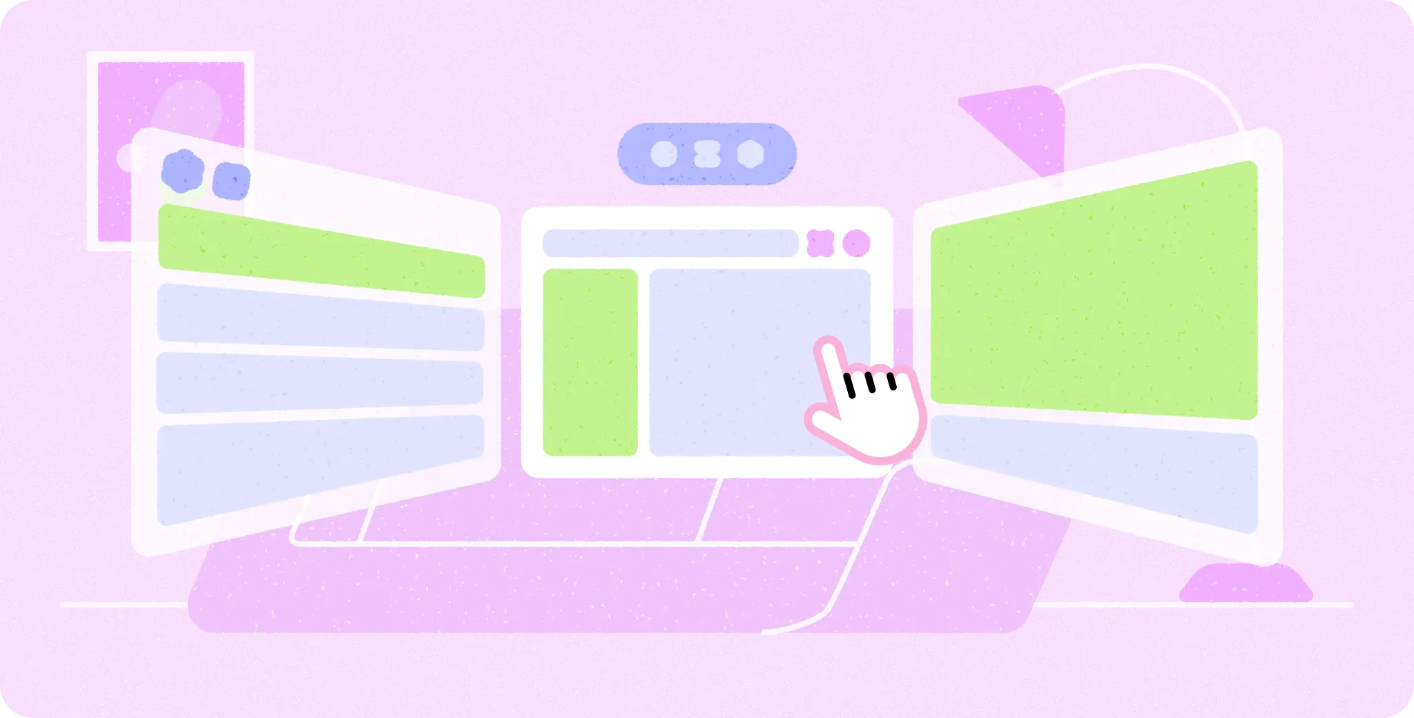 XR での Android アプリ。