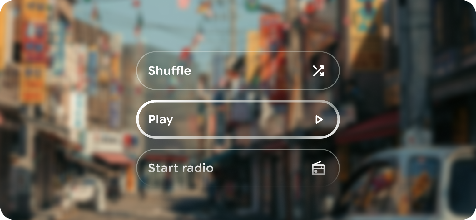 Les éléments de conception doivent être ancrés en bas du cadre.