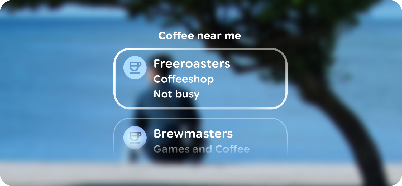 Os elementos de design precisam estar ancorados na parte de baixo do
frame.