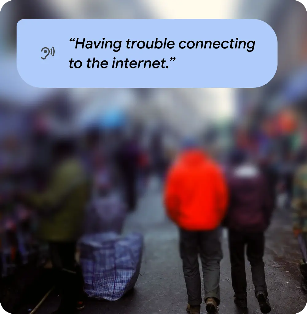 Having trouble connecting to the internet.