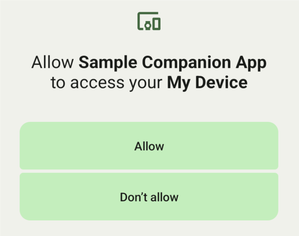 Accoppiamento di un solo dispositivo