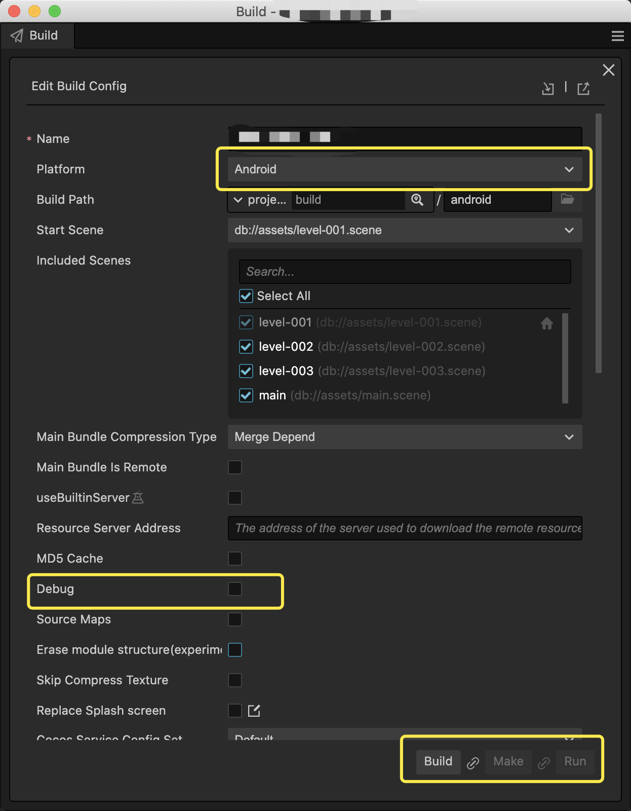 Cocos Creator Android
Debuggen