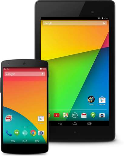 Android 4.4 su smartphone e tablet