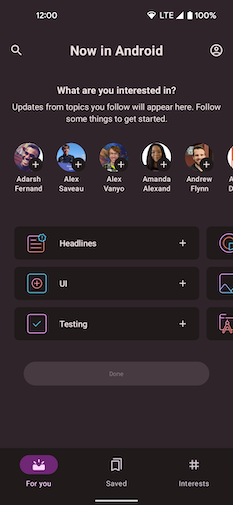Ora in Android utilizza un semplice contenitore di stato della classe per gestire la logica della UI