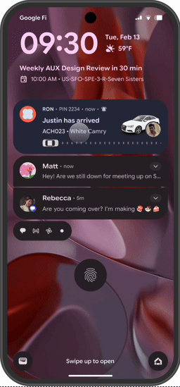 Progress centric notification