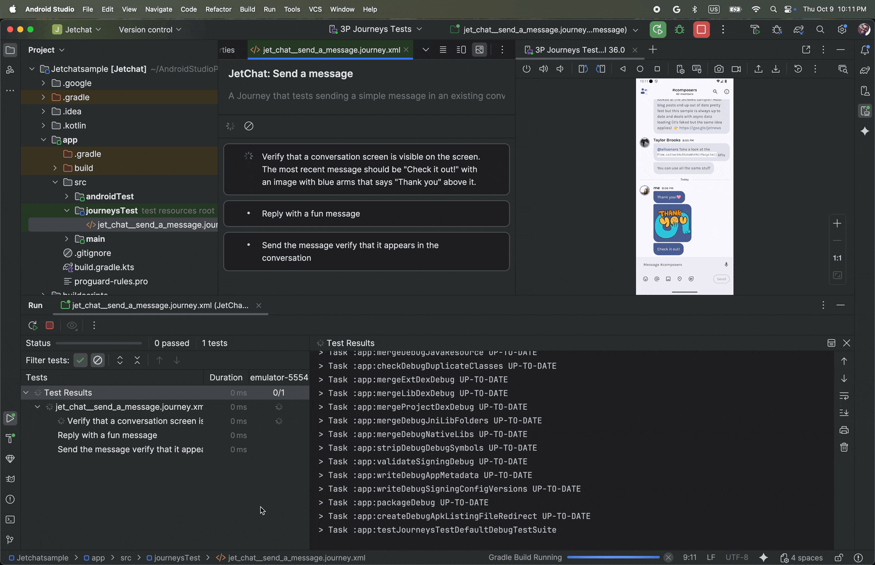 Abläufe für Android Studio