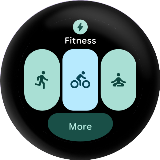 Start a fitness activity